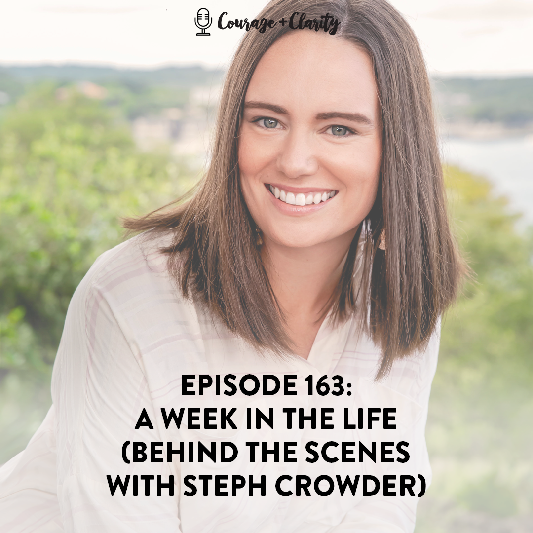 A Week in the Life (Behind the Scenes with Steph Crowder)